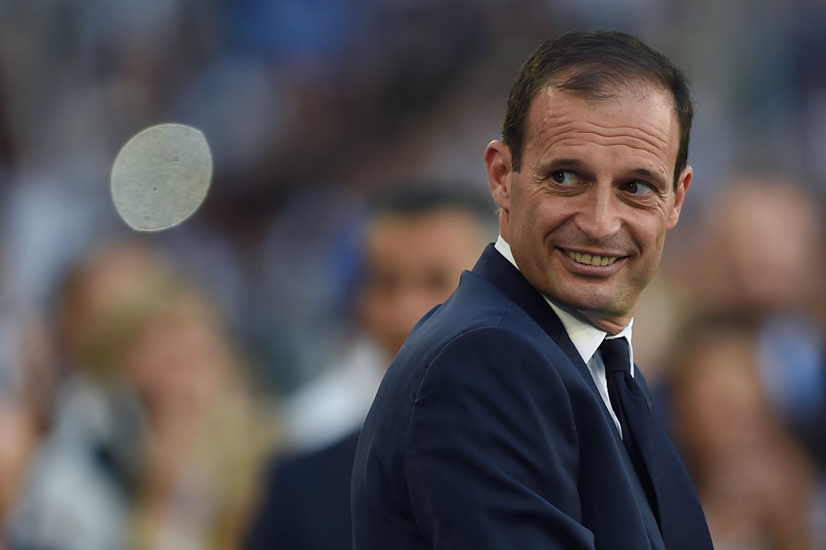 El técnico de la Juventus, Massimiliano Allegri se encuentra preparado para disputar el último juego de la temporada de la Serie A. (Foto Prensa Libre: AFP)