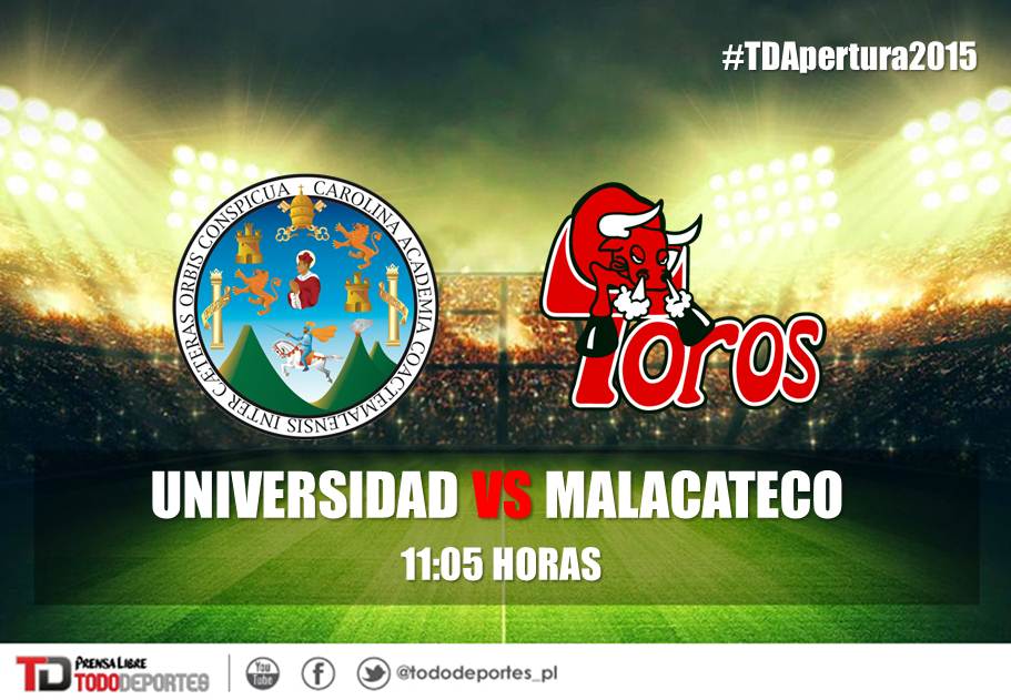 Universitarios y "toros" chocan esta mañana a partir de las 11:05 horas. (Foto Prensa Libre: TodoDeportes)