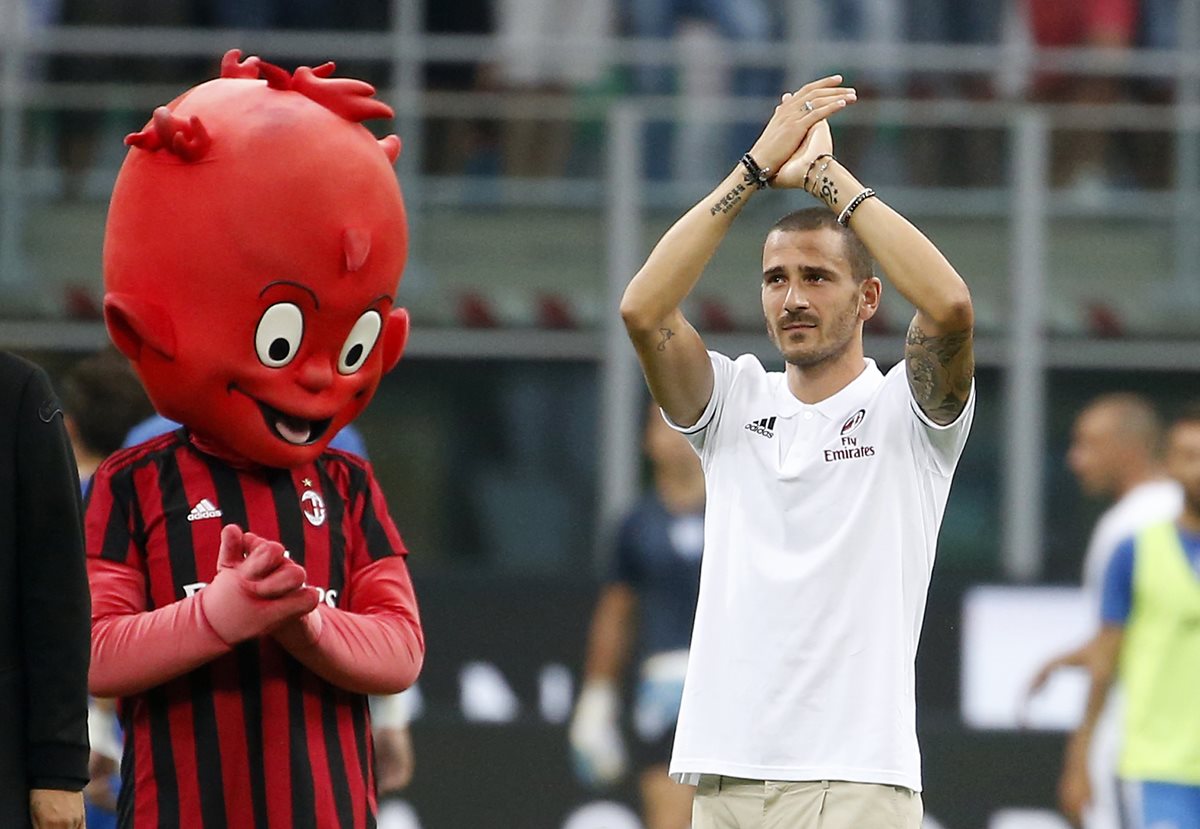 Leonardo Bonucci fue el protagonista de uno de los fichajes más polémicos de la temporada. (Foto Prensa Libre: AP)