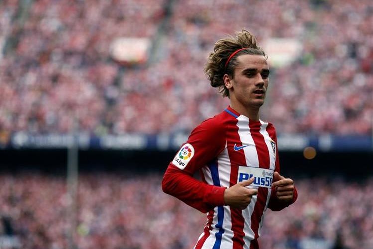 Antoine Griezmann anotó 16 goles en la temporada 2016-2017. (Foto Prensa Libre: AFP)