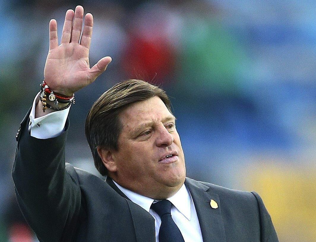 Miguel Herrera fue destituido ayer como técnico de la selección mexicana de futbol. (Foto Prensa Libre: EFE)