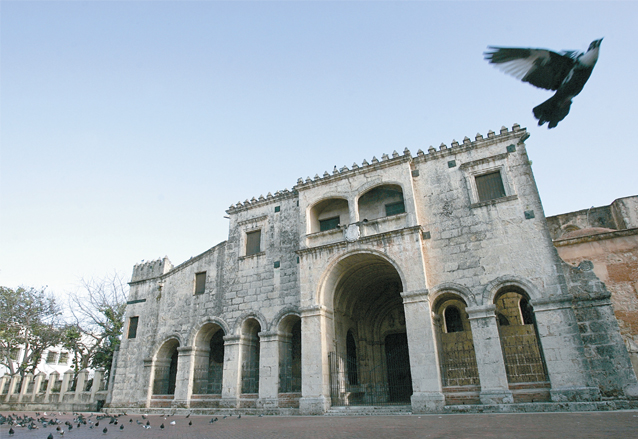 Fachada de la Catedral de Santo Domingo, República Dominicana. (Foto: EFE)