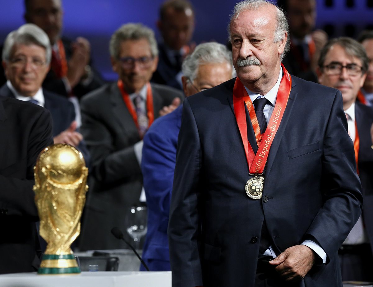 Del Bosque ganó dos Eurocopas y un Mundial con la Selección española. (Foto Prensa Libre: Hemeroteca)