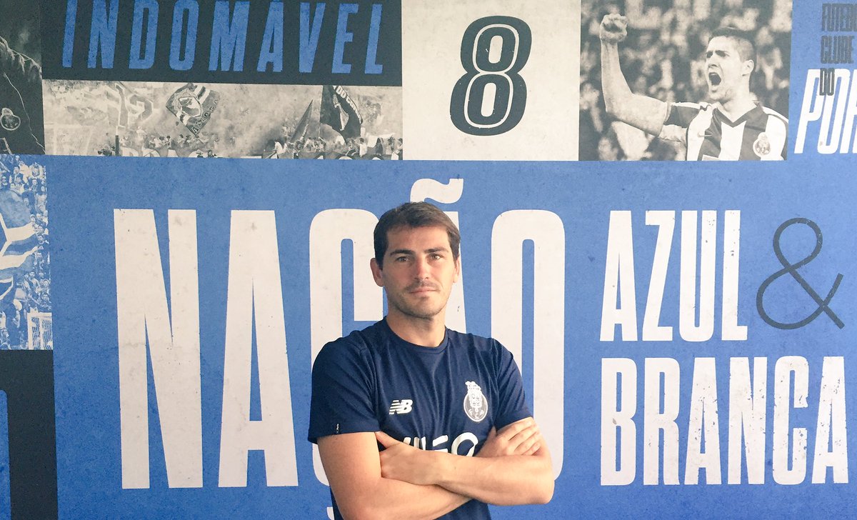 Iker Casillas continuará en el Porto por una temporada más. (Foto Prensa Libre: cortesía Twitter @IkerCasillas)