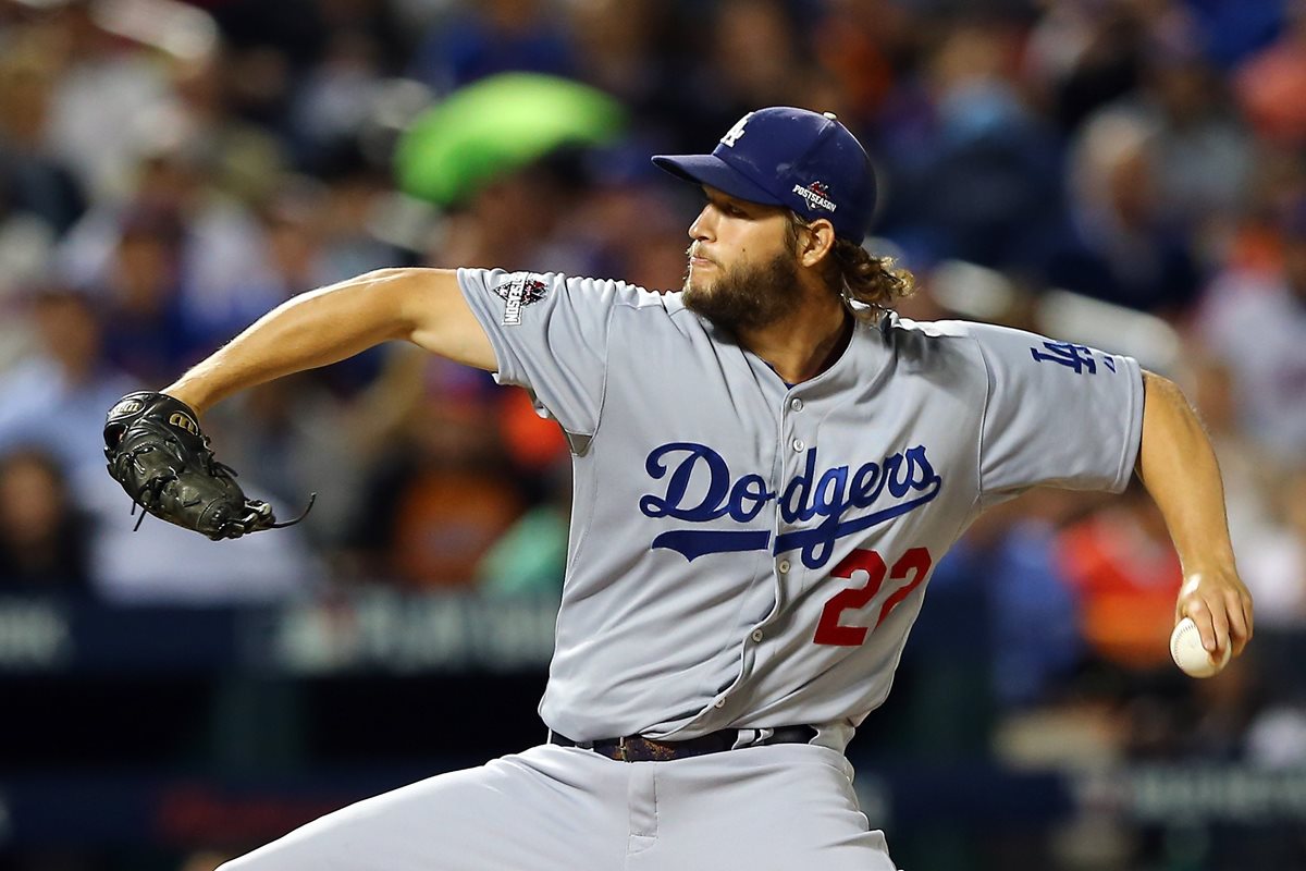 El tres veces ganador del premio Cy Young maniató a los Mets durante siete innings. (Foto Prensa Libre: AFP).