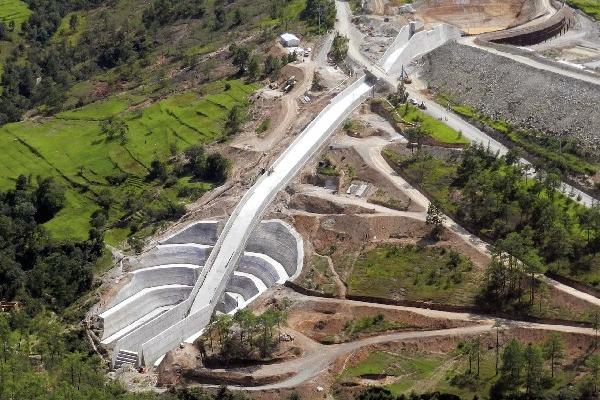 En infraestructura, el reconocimiento fue para el Aliviadero de la Mina Marlin, en San Marcos. (Foto Prensa Libre: cortesía Cementos Progreso)