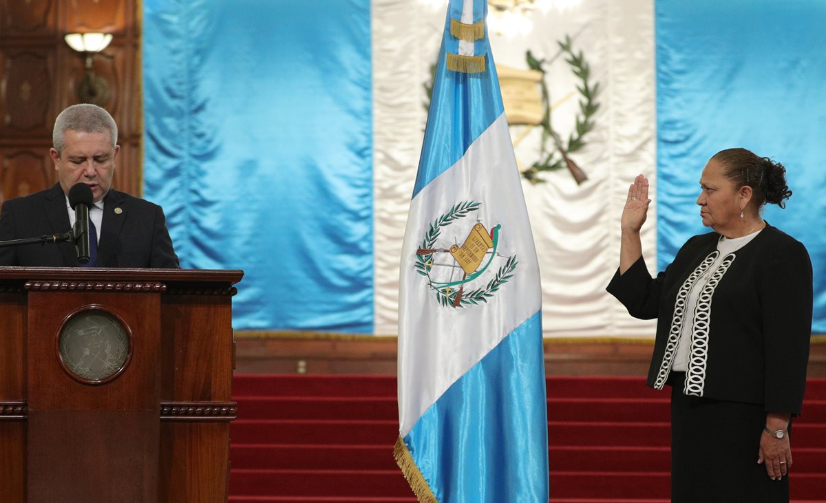 María Consuelo Porras Argueta, tomará posesión al frente del Ministerio Público oficialmente el mañana 17 de mayo. (Foto Prensa Libre: Carlos Hernández)