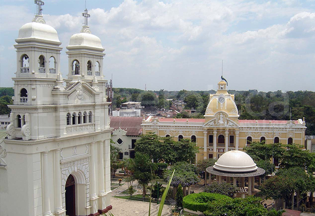 Los trabajos de restauración del Palacio de Retalhuleu se realizaron entre 2007 y 2009 recuperando su esplendor. (Foto: Hemeroteca PL)