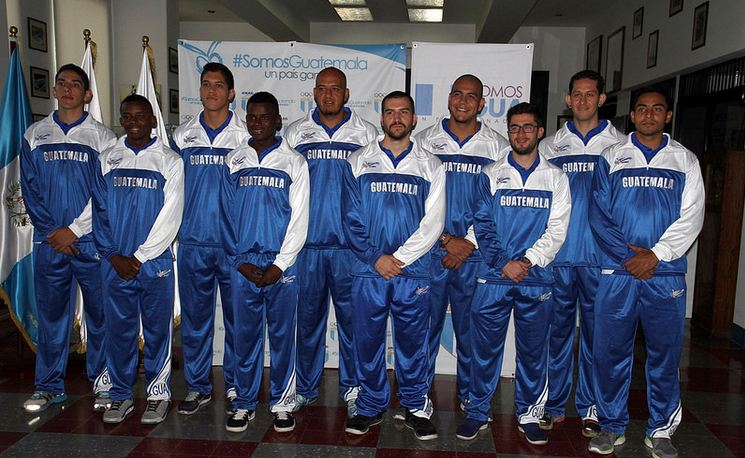 Esta es la selección de baloncesto que representará a Guatemala. (Foto Prensa Libre: Cortesía COG)