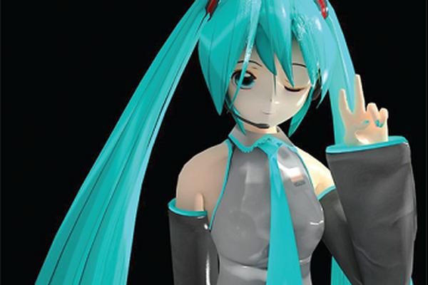 Hakune Miku atrae a miles de seguidores por todo el mundo.