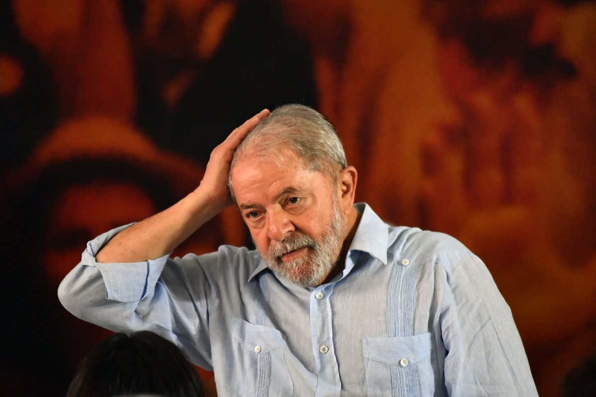 Luiz Inacio Lula da Silva, expresidente brasileño. (Foto Prensa Libre: AFP)