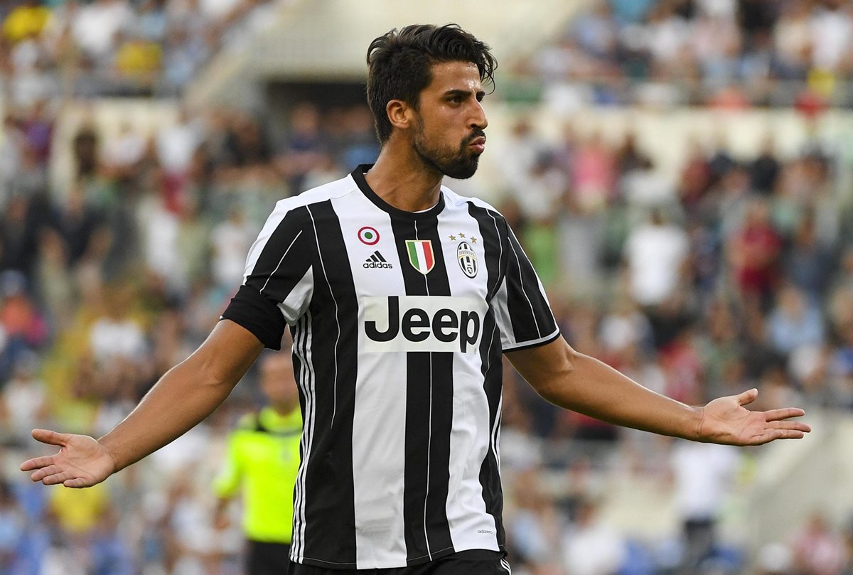 Khedira sigue enrachado con el gol en la Serie A. (Foto Prensa Libre: EFE)