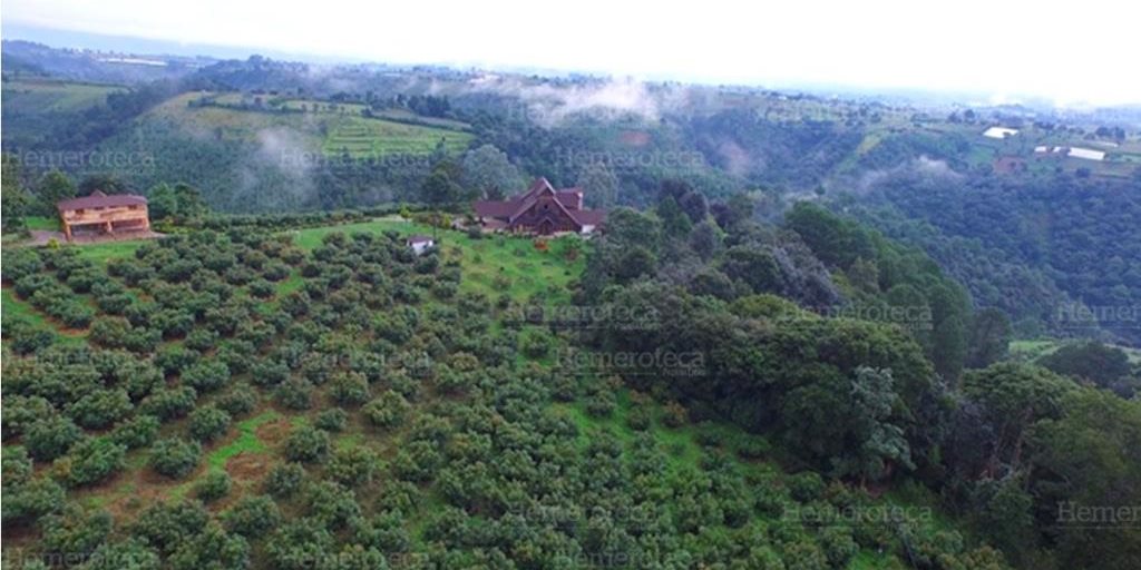 Finca que fue propiedad del expresidente Otto Pérez Molina en Chimaltenango. (Foto Prensa Libre: Hemeroteca PL)