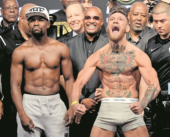 Connor McGregor está en problemas con la justicia. (Foto Prensa Libre: Hemeroteca PL)