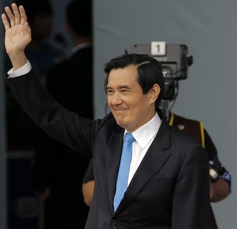 El presidente saliente de Taiwán, Ma Ying-jeou, se enfrenta a numerosas demandas por corrupción. (Foto Prensa Libre: EFE).