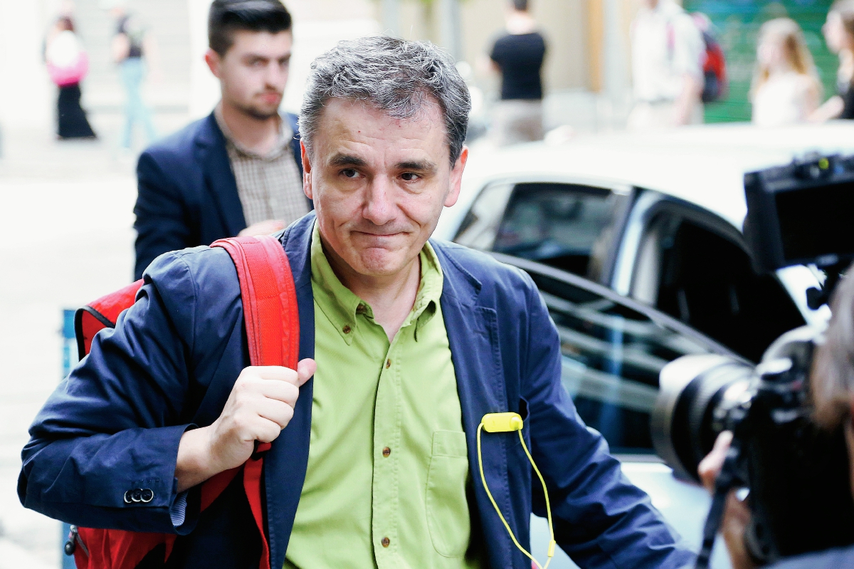 Euclid Tsakalotos es el nuevo ministro griego de Finanzas. (PL-AP).