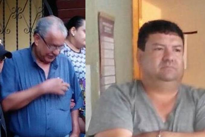 Exalcalde y extesorero de la comuna de San Agustín Acasaguastlán, El Progreso, son capturados sindicados de peculado. (Foto Prensa Libre: PNC)