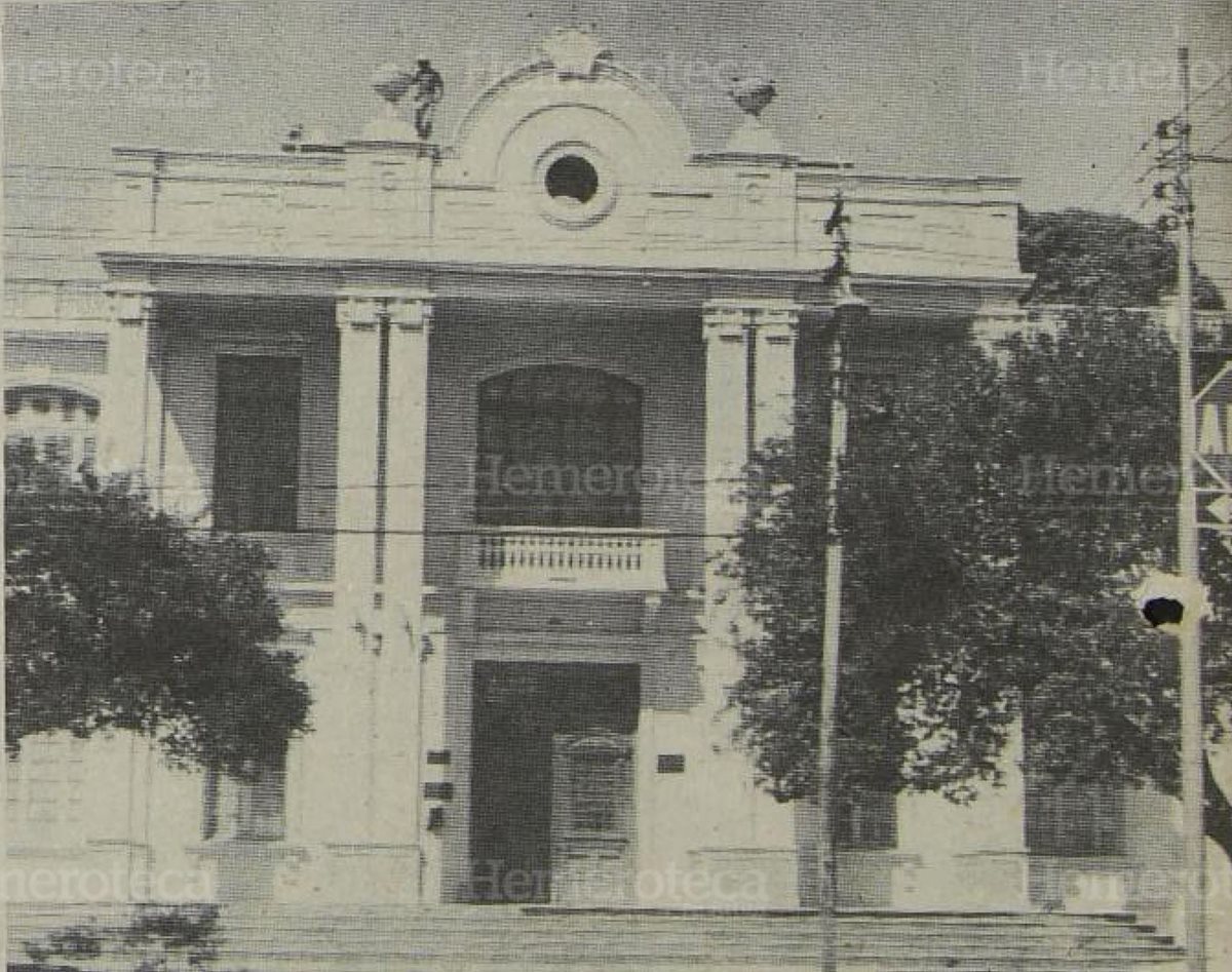 Paraninfo Universitario. Anteriormente Facultad de Medicina, Universidad de San Carlos. (Foto: Hemeroteca PL).