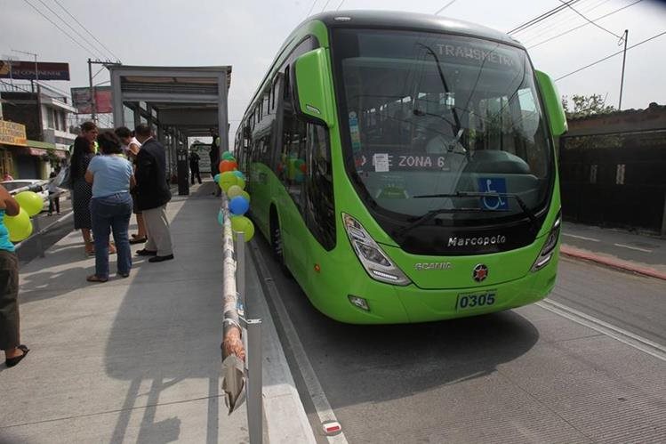 El servicio de Transmetro será irregular durante Semana Santa, debido a cortejos procesionales. (Foto HemerotecaPL)