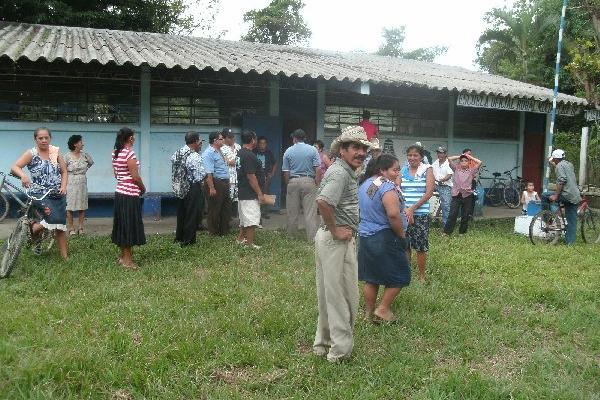 Asamblea de pobladores en  Playa de Chicasaw, Los Amates, Izabal.