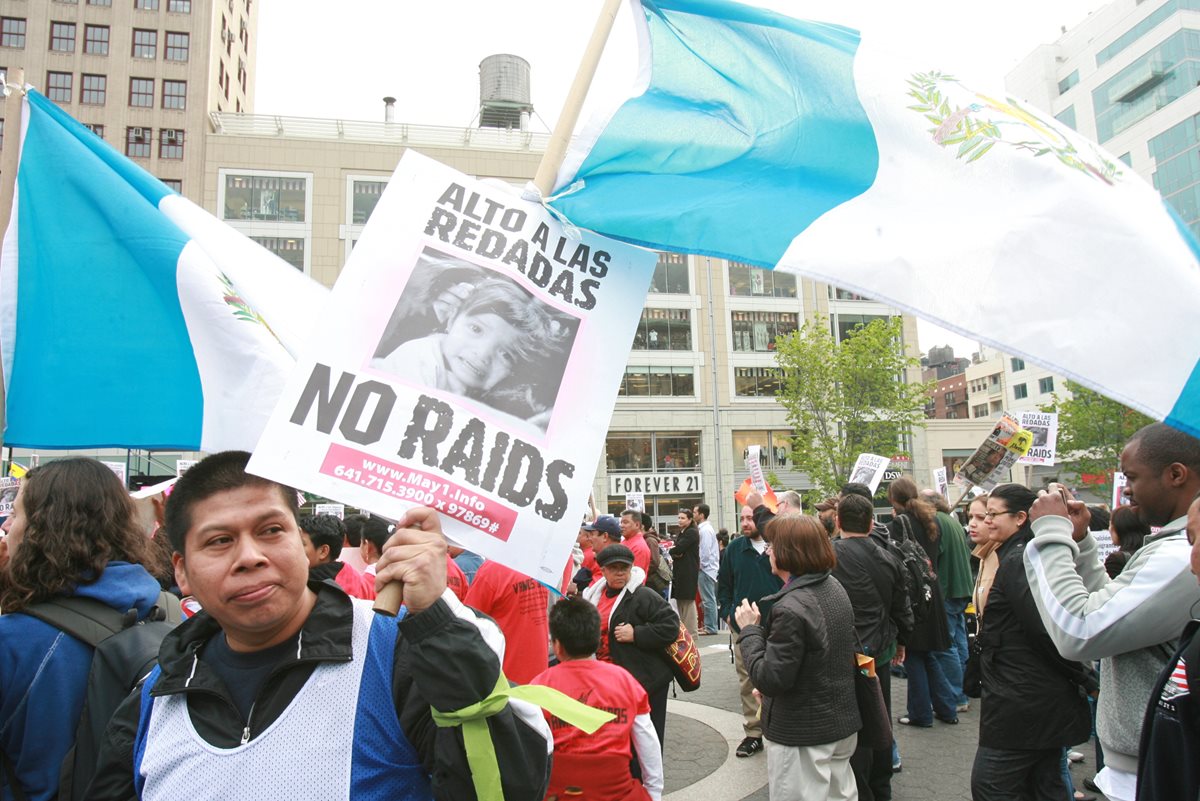 La comunidad migrante teme redadas masivas en los próximos meses.(Foto Prensa Libre: Hemeroteca PL)