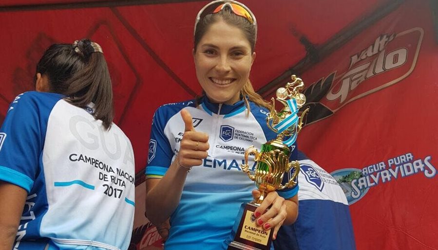 La pedalista guatemalteca Nicolle Bruderer sueña con competir en los Juegos Olímpicos de Tokio 2020. (Foto Prensa Libre: Cortesía Nicolle Bruderer)