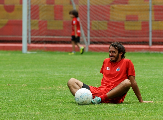 El delantero uruguayo ha sido determinante para Municipal en el Clausura 2016. (Foto Prensa Libre: Hemeroteca PL)