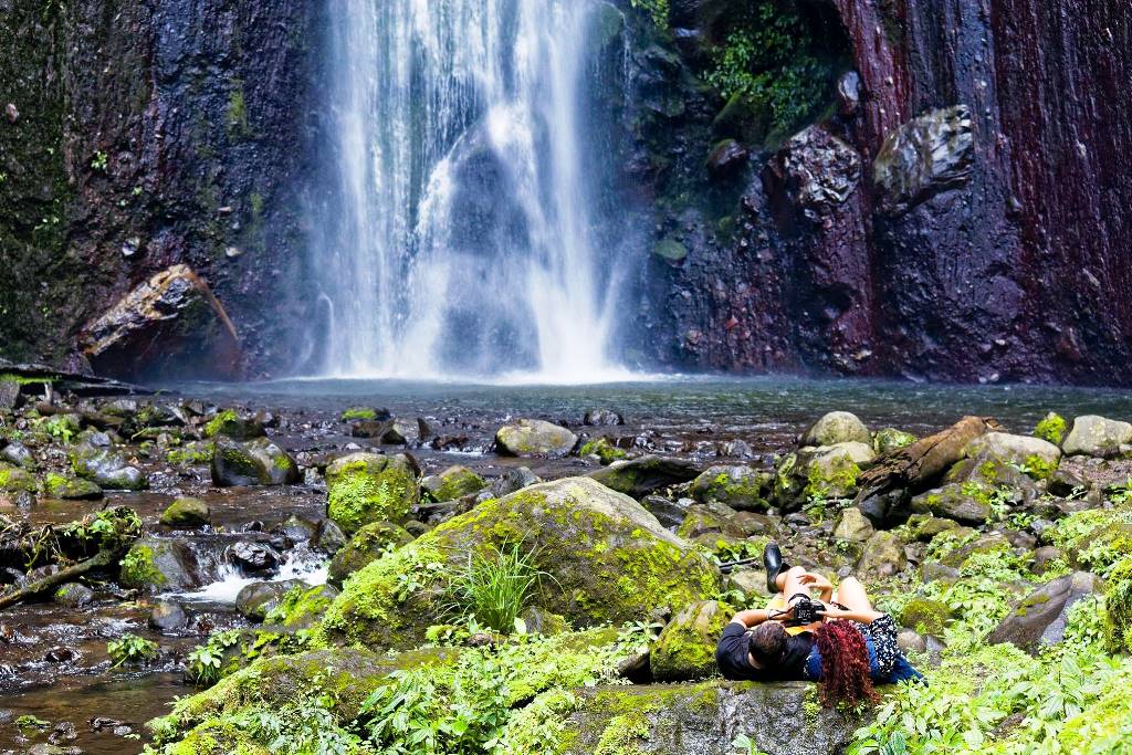 Catarata de La Igualdad en el municipio de San Pablo, es una caída de agua de aproximadamente 200 metros. (Foto Prensa Libre: Cortesía José Corado)