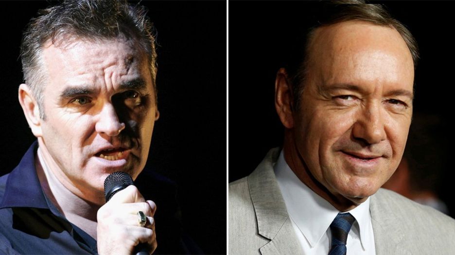 Morrissey dijo que una las personas que acusa a Kevin Spacey "no suena muy creíble". GETTY/REUTERS