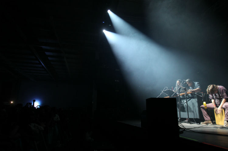 La Marimba Contemporánea abrió el show de Residente en Guatemala