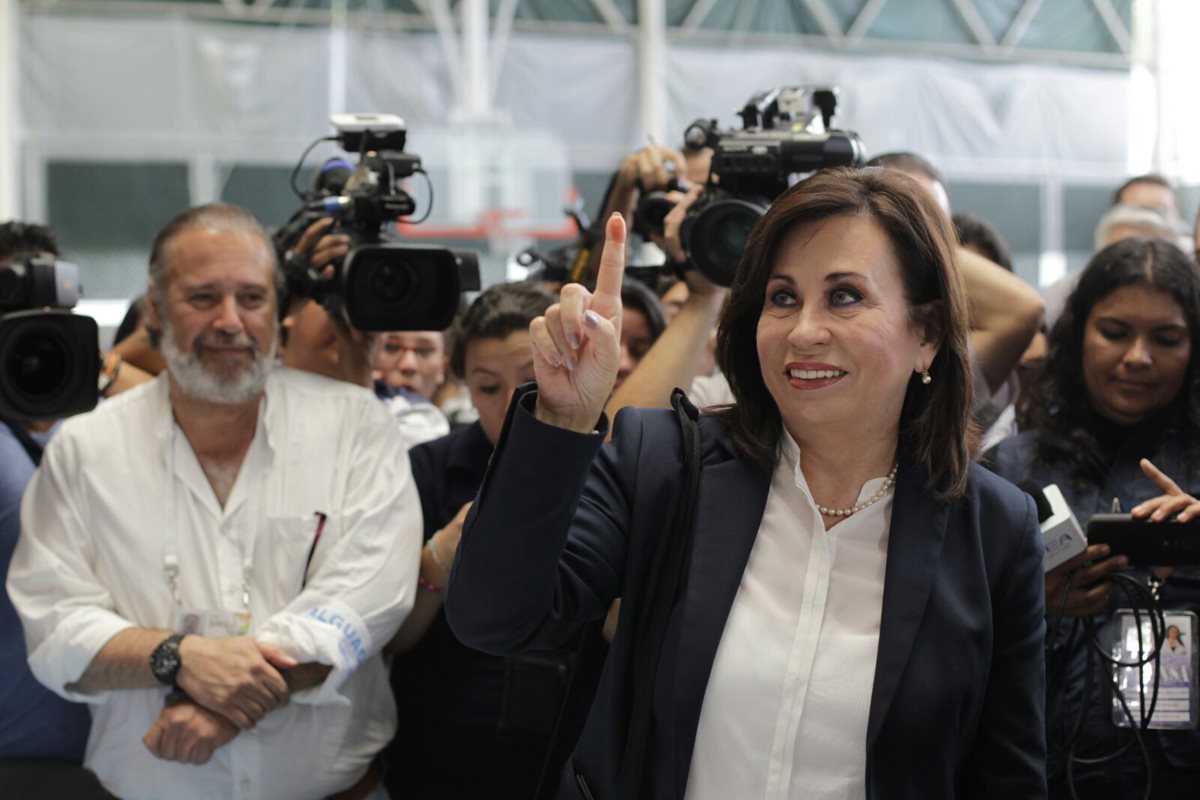 Sandra Torres perdió el balotaje contra Jimmy Morales este domingo. (Foto Prensa Libre: Hemeroteca PL)