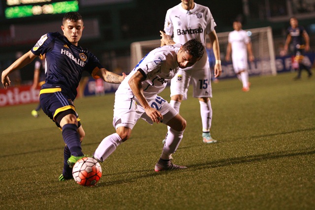 Comunicaciones no pudo en casa contra el segundo equipo angelino. (Foto Prensa Libre: Jesús Cuque)