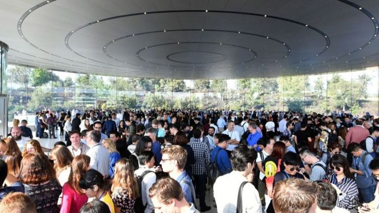 La presentación tendrá lugar en el teatro Steve Jobs, la sede de Apple en Cupertino, California. (Getty Images).