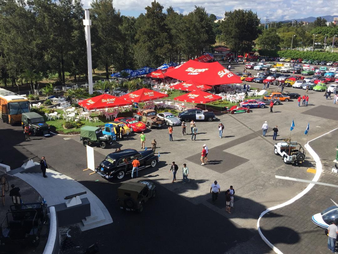 Los asistentes podrán observar a cientos de carros en el Campo Marte. (Foto Prensa Libre: Cortesía)