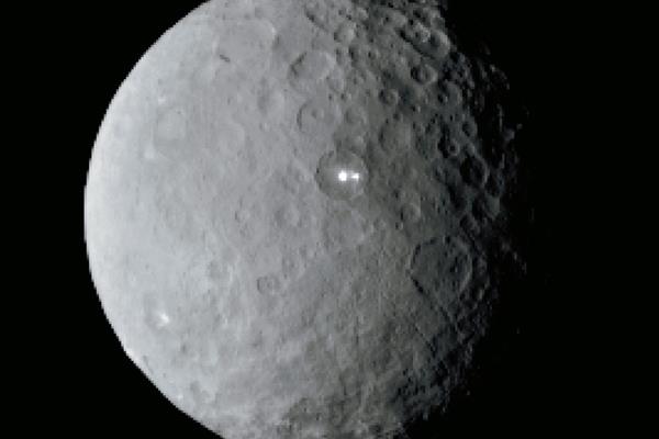 Los puntos brillantes de Ceres habían sido un misterio hasta el acercamiento de la sonda Dawn. (Foto: Hemeroteca PL)