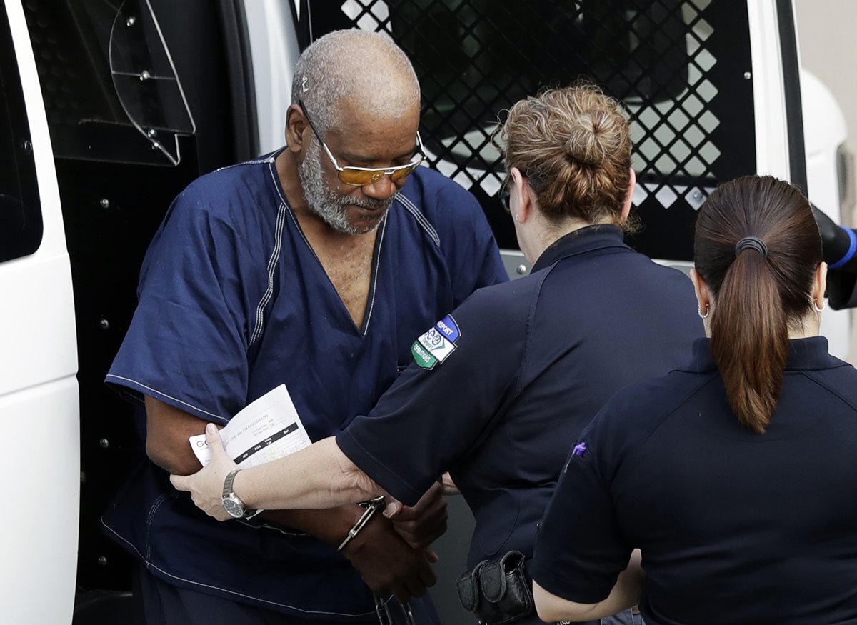 James Matthew Bradley junior, durante su llegada a una Corte Federal en San Antonio, Texas, en julio último. (Foto Prensa Libre: Hemeroteca PL)