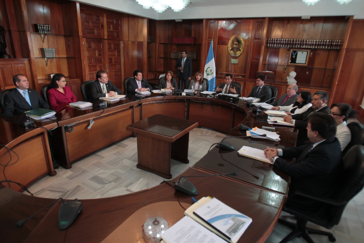 El pleno de magistrados de la CSJ denegó al MP la solicitud de antejuicio contra Mario Estrada. (Foto Prensa Libre: Hemeroteca PL)