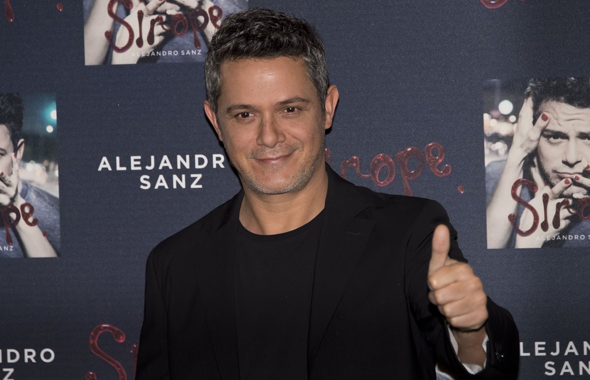 El cantante español Alejandro Sanz lidera listas de popularidad con su nuevo álbum. (Foto Prensa Libre: AFP)