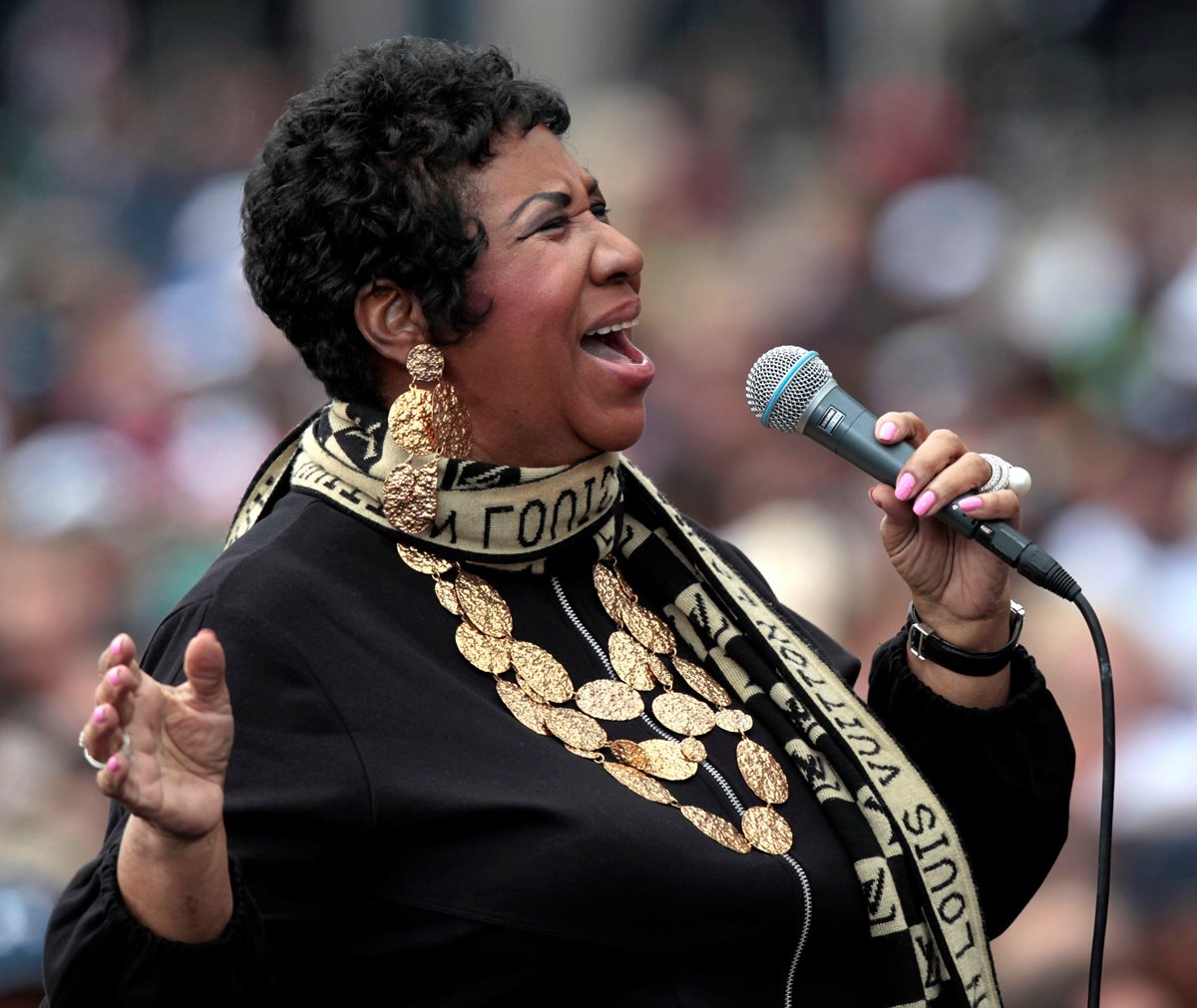 La muerte de Aretha Franklin consternó a varios artistas y personalidades (Foto Prensa Libre: EFE).