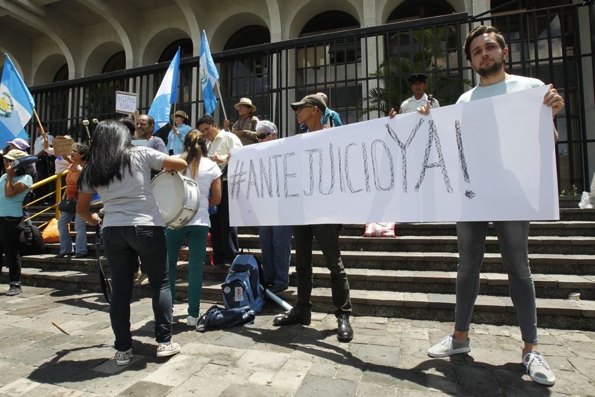 Los magistrados de la Corte Suprema de Justicia están reunidos desde las nueve de la mañana.