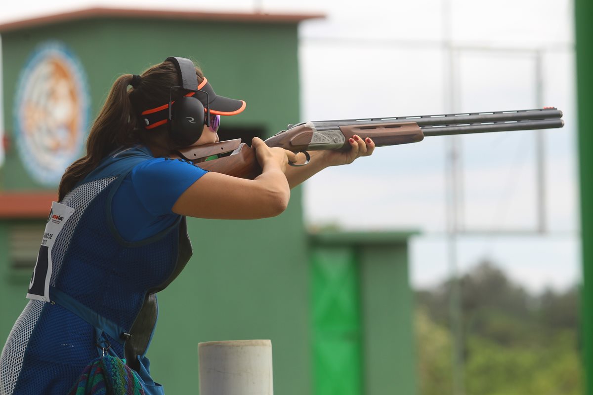 La atleta se inició en el tiro en el 2013.