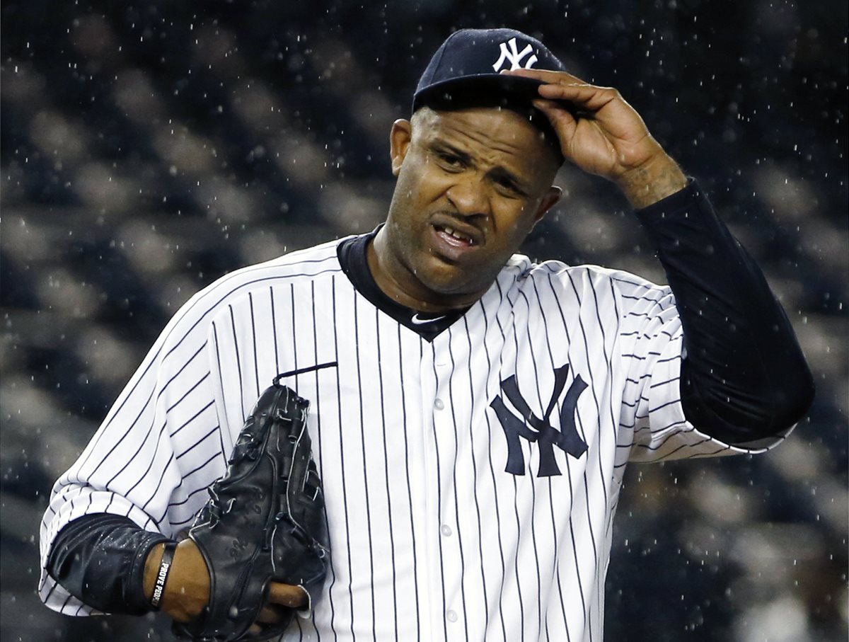 Sabathia confesó su alcoholismo y espera poder salir adelante de esta enfermedad con el apoyo de compañeros y familia. (Foto Prensa Libre: AP)