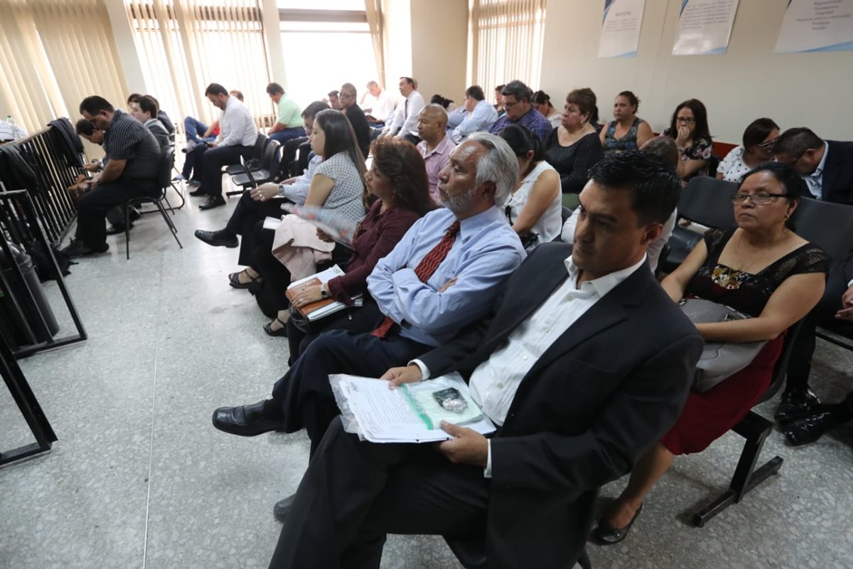 Este martes se realizó la audiencia número 68 donde varios acusados declararon ante el Tribunal Undécimo de Sentencia. (Foto Prensa Libre: Érick Ávila)