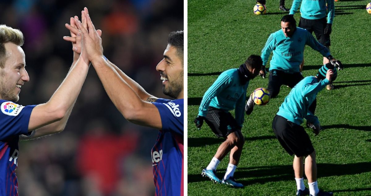 El Barcelona y el Real Madrid tienen rivales accesibles en los cuartos de final de la Copa del Rey. (Foto Prensa Libre: AFP)