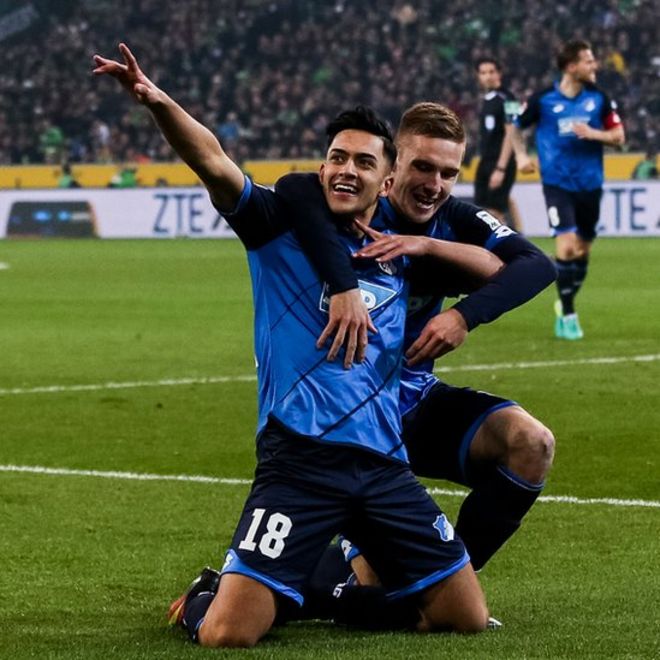 El Hoffenheim tratará de convertirse este sábado en tan sólo el sexto equipo de la Bundesliga en finalizar la primera rueda invicto. (Getty Images)