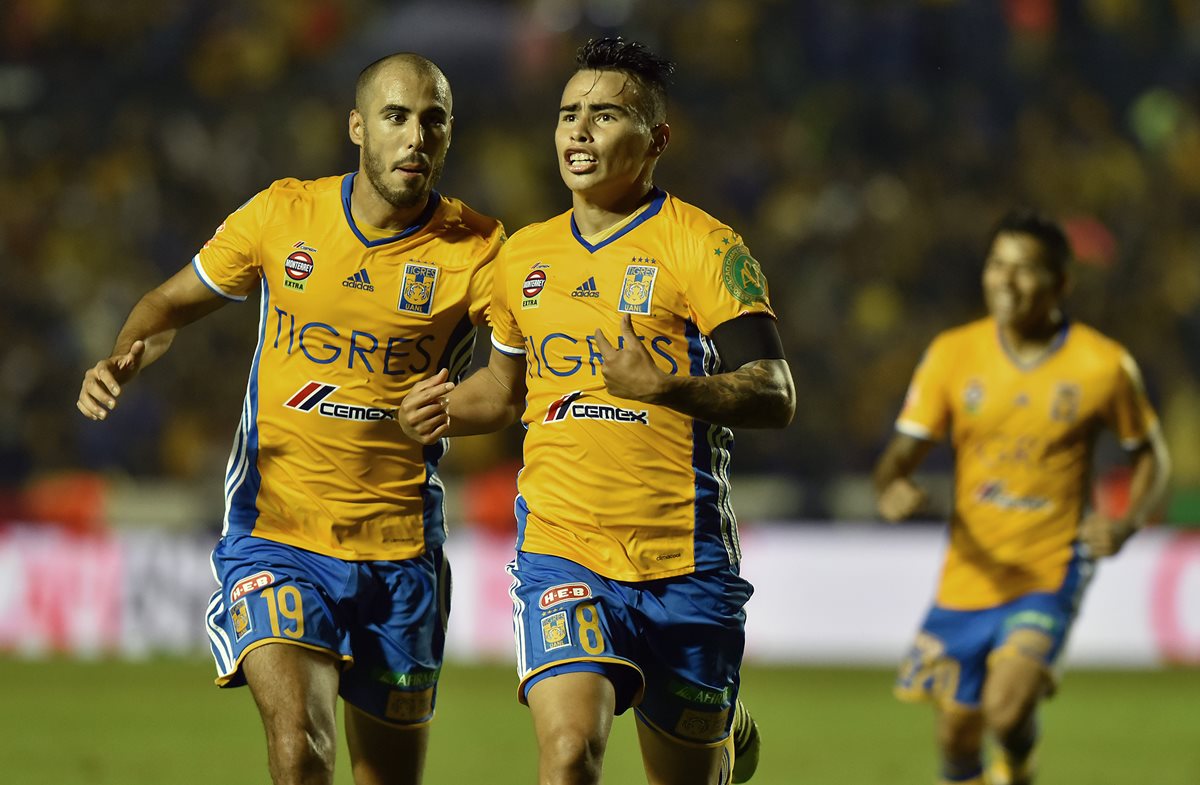 Tigres sentenció su pase a la final del futbol mexicano. (Foto Prensa Libre: AFP)