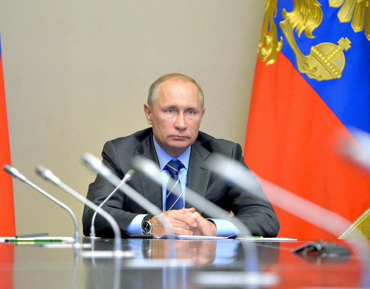 Vladimir Putin, presidente de Rusia. (Foto Prensa Libre: EFE).