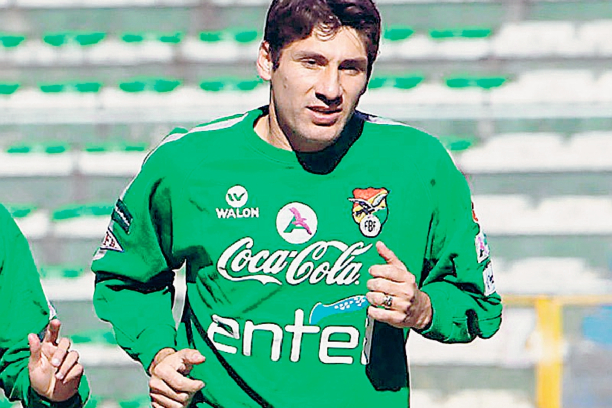 Ronald Raldés, jugador de la selección de Bolivia. (Foto Prensa Libre: Hemeroteca PL)