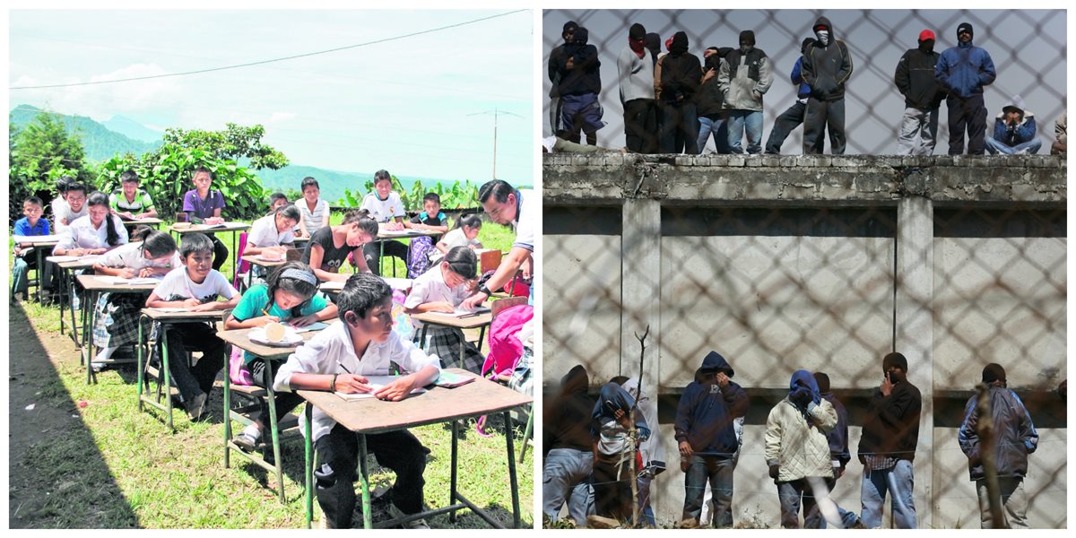 El gasto en educación pública en Guatemala debería mejorar para prevenir la deserción escolar, explican expertos. (Foto Prensa Libre: Hemeroteca PL)