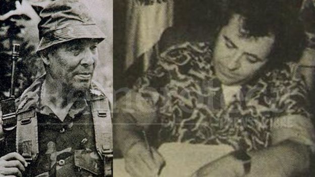 Benedicto Lucas y Francisco Gordillo ocupaban altos cargos en la cúpula militar en el momento de la desaparición de Marco Antonio. (Foto; Prensa Libre)